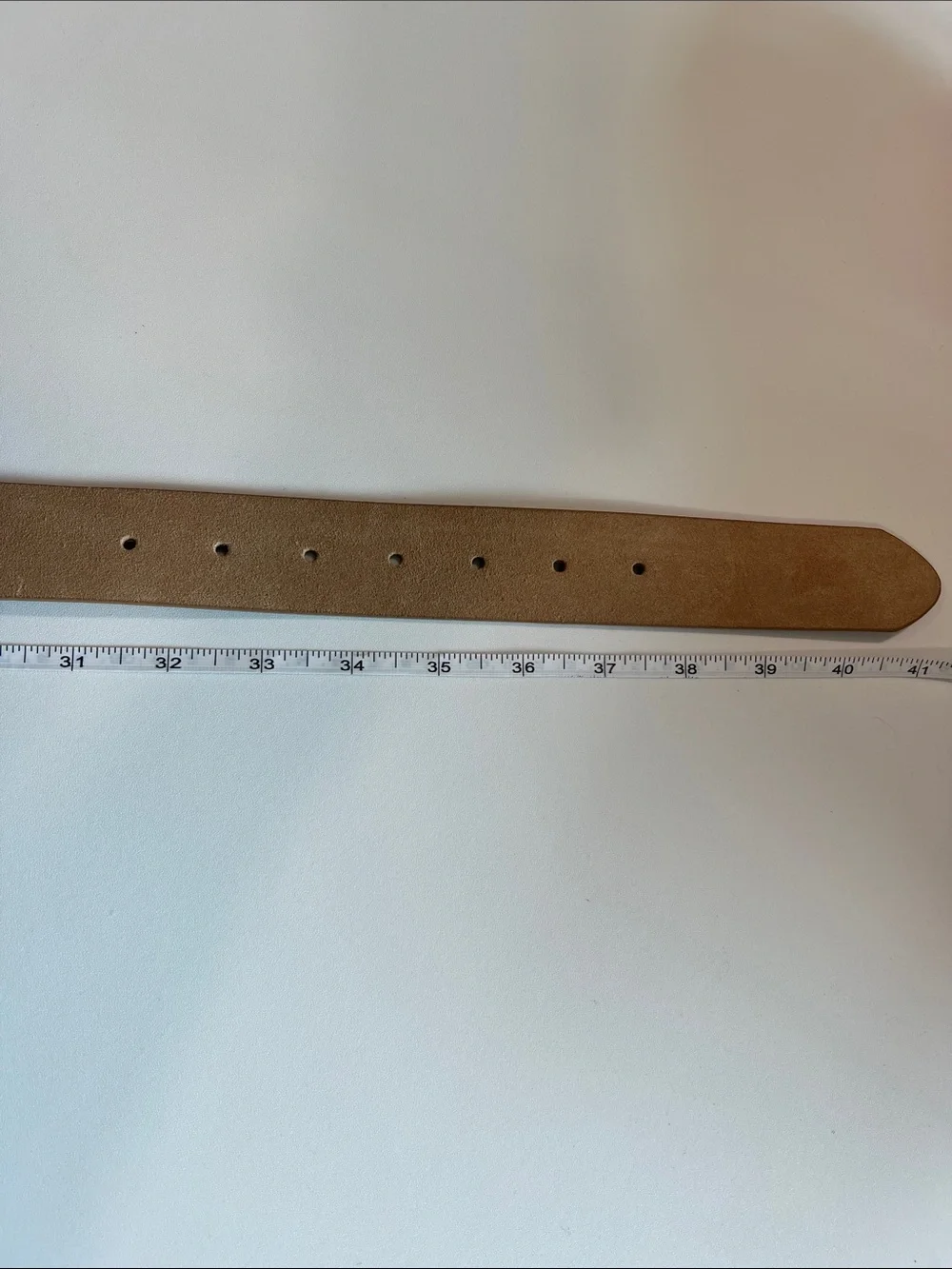 EVEREVE - m/l, NWT, Tan Braided Suede Belt